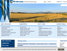 Tablet Screenshot of hrusovany.sk